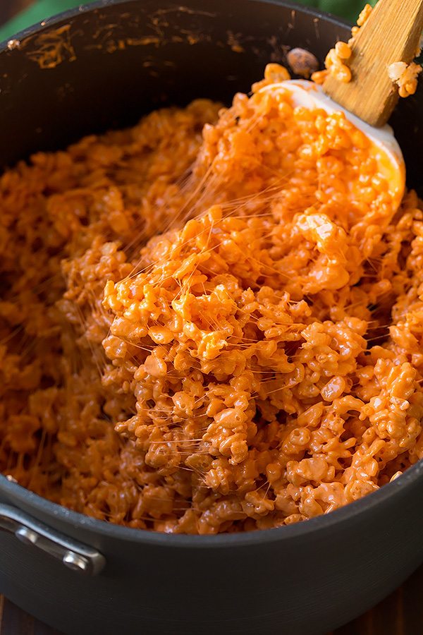 Pumpkin Rice Krispie Treats | Cooking Classy